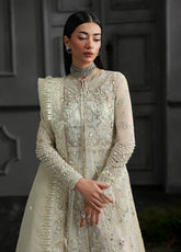 Elirah By Qalamkar Embroidered Organza 3 Piece Unstitched Suit QLM25EF D-MF-06 IVARA
